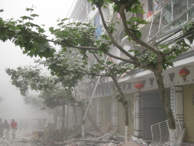 汶川地震十年重走北川老县城,汶川大地震北川老县城地震遗址