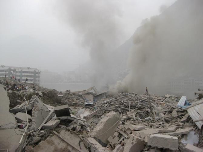 汶川地震十年重走北川老县城,汶川大地震北川老县城地震遗址