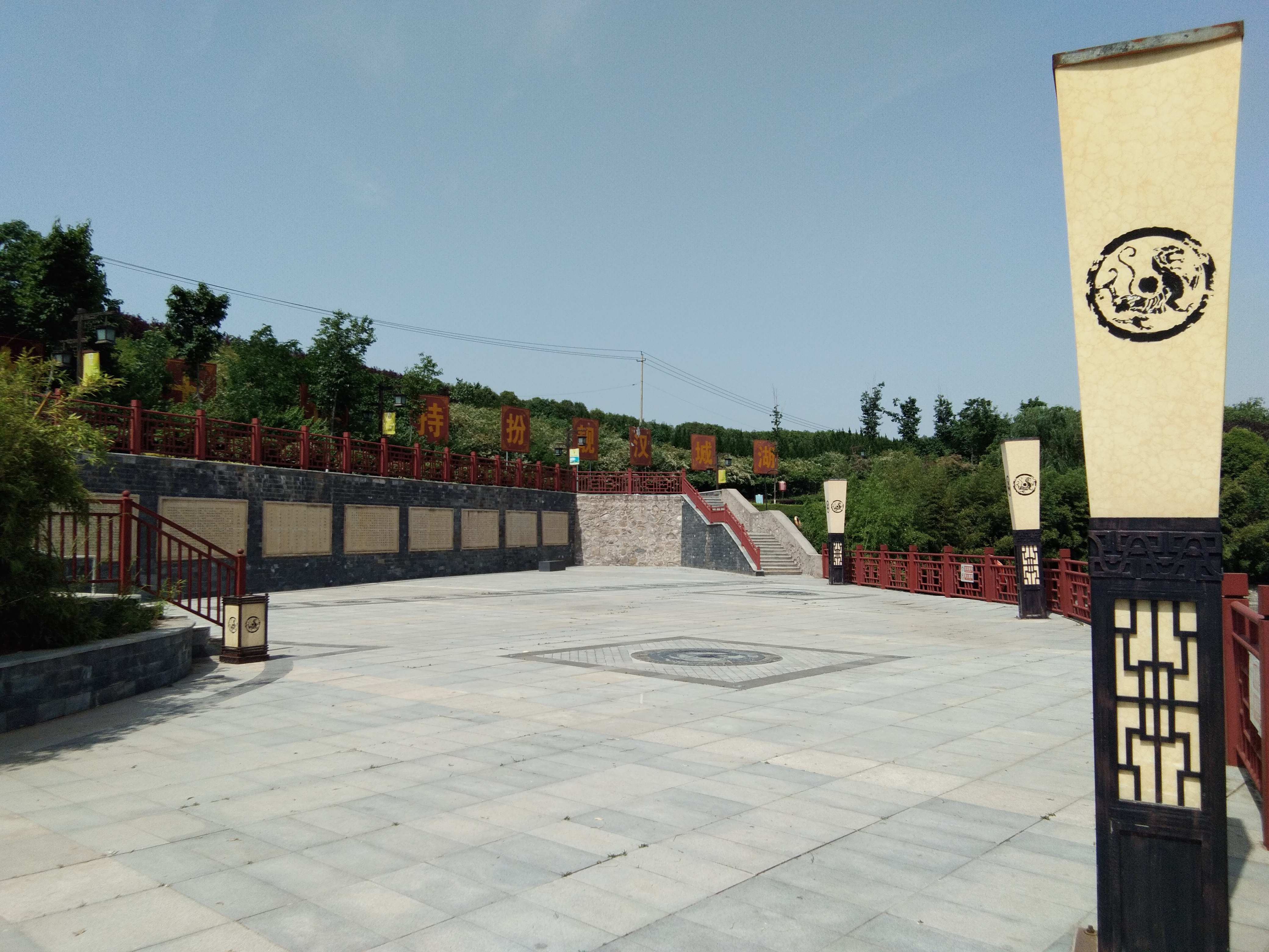 脚踏汉城湖公园全程!感受汉武辉煌!