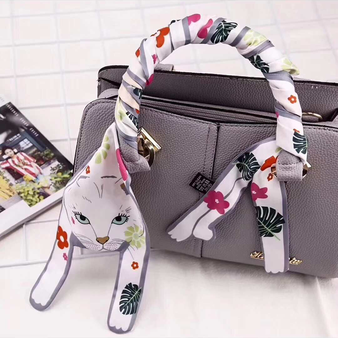 丝巾原来还可以这么系,丝巾能系在腰上吗