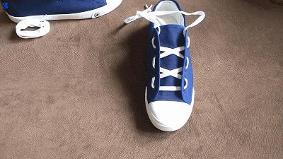 adidas贝壳头鞋带不打结系法,运动鞋鞋带系法教程男板鞋免打结