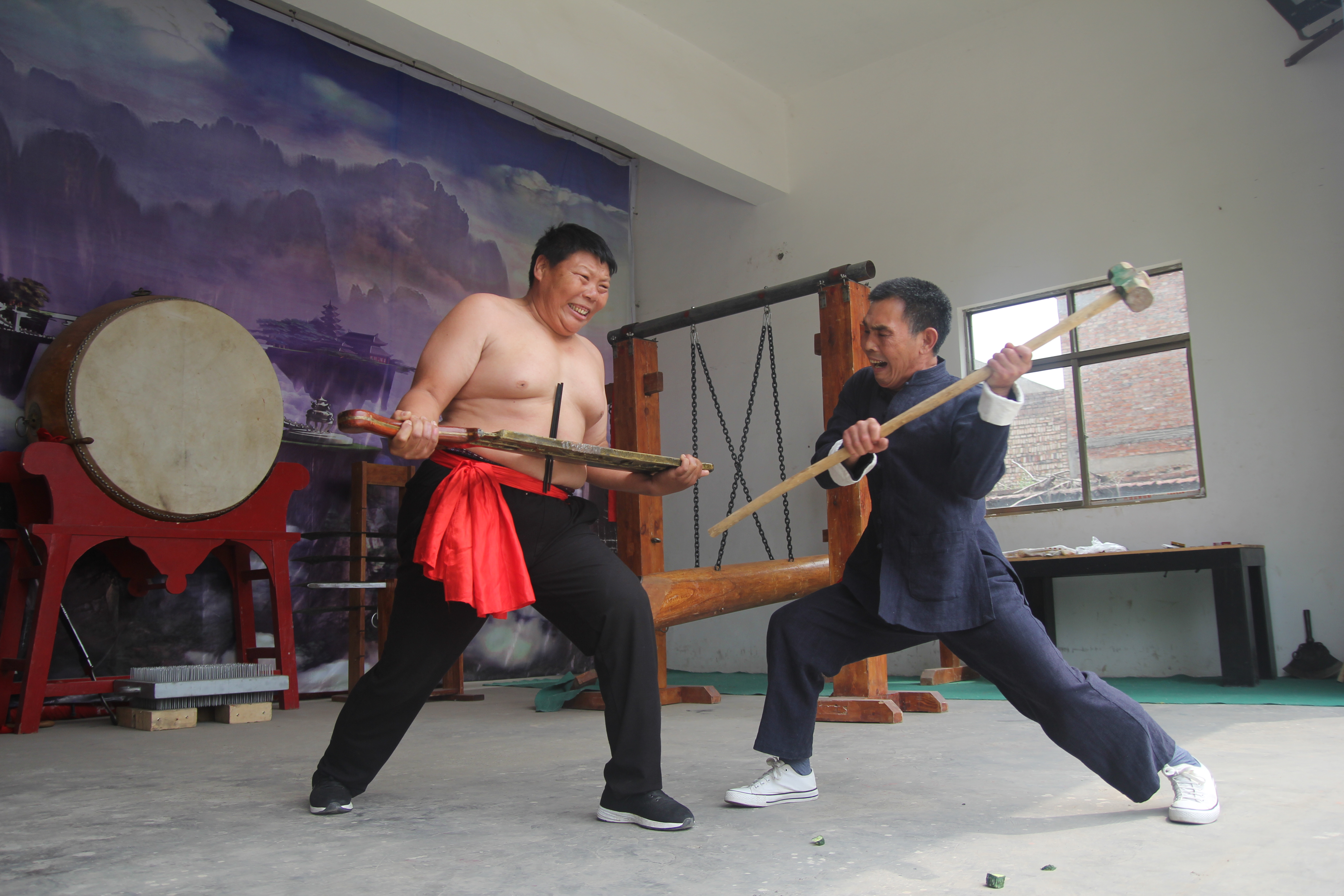 洛阳军屯通背拳,洛阳军屯武术馆