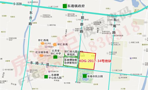 实探东港市民公园北地块：周边暂无竞品500米范围内有3所学校