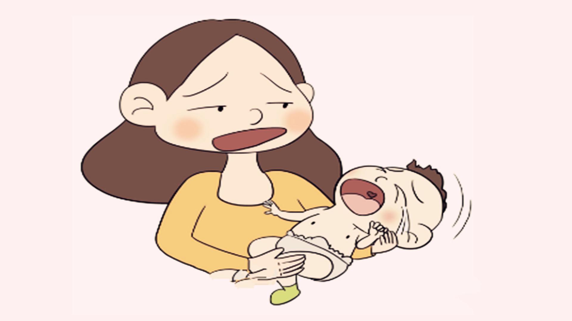 新生儿快满月哭闹不止的原因,满月婴儿哭闹的原因和安抚的方法
