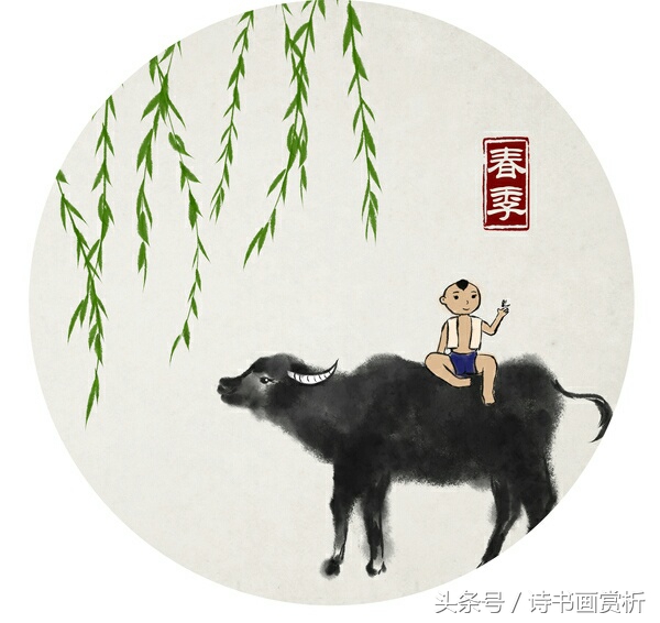 小娃撑小艇，偷釆白莲回六一到了，送您22首关于儿童的古诗……