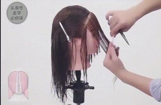 剪发如何修饰脸型,修饰脸型的刘海剪发教程