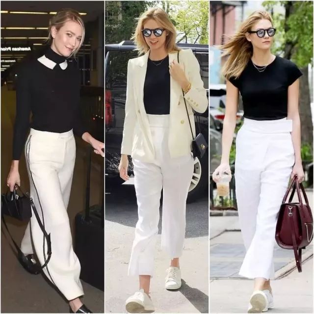 白裤子怎么穿不显胖,怎么穿都显瘦的裤子