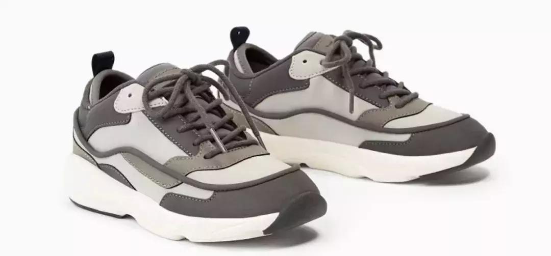 明星同款平价国货老爹鞋,男士通勤老爹鞋