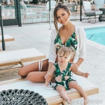 ins女博主穿衣搭配,ins博主亲子装搭配