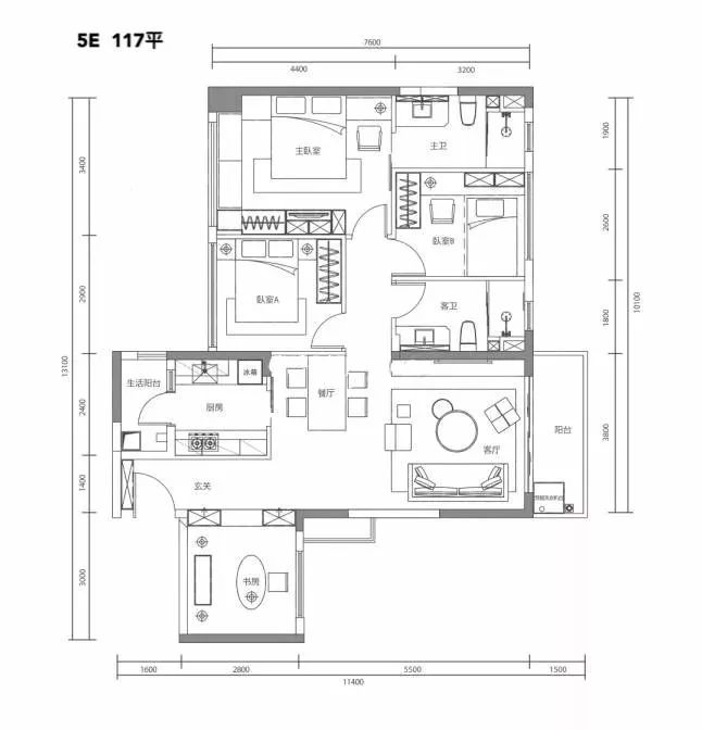 宝能城楼王,宝能城顶楼大平层