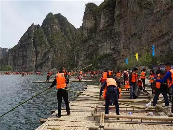 孤山寨竹筏,孤山寨儿童漂流