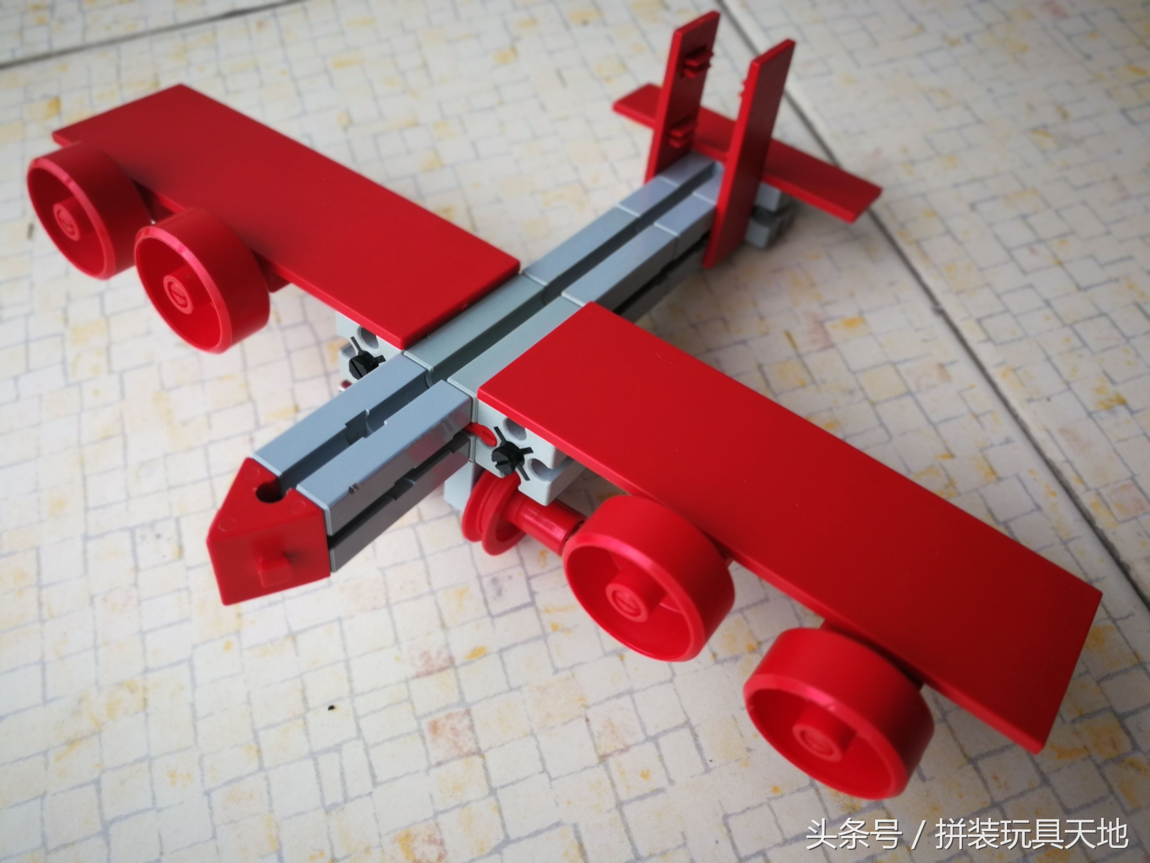 《慧鱼教程》教你如何拼一架慧鱼fischertechnik迷你喷气飞机