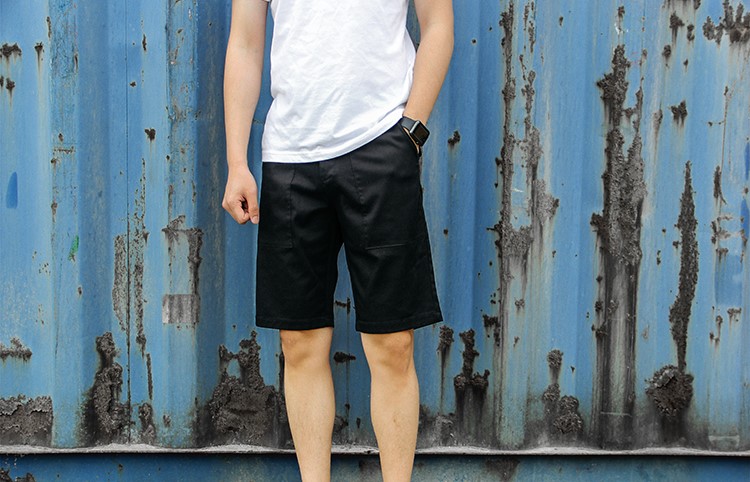 五分裤随性洒脱,高级感痞帅五分裤