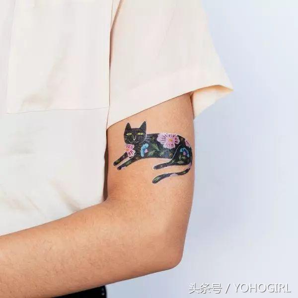 小清新简单的纹身,文艺清新纹身贴