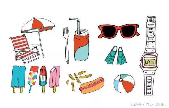 小清新简单的纹身,文艺清新纹身贴