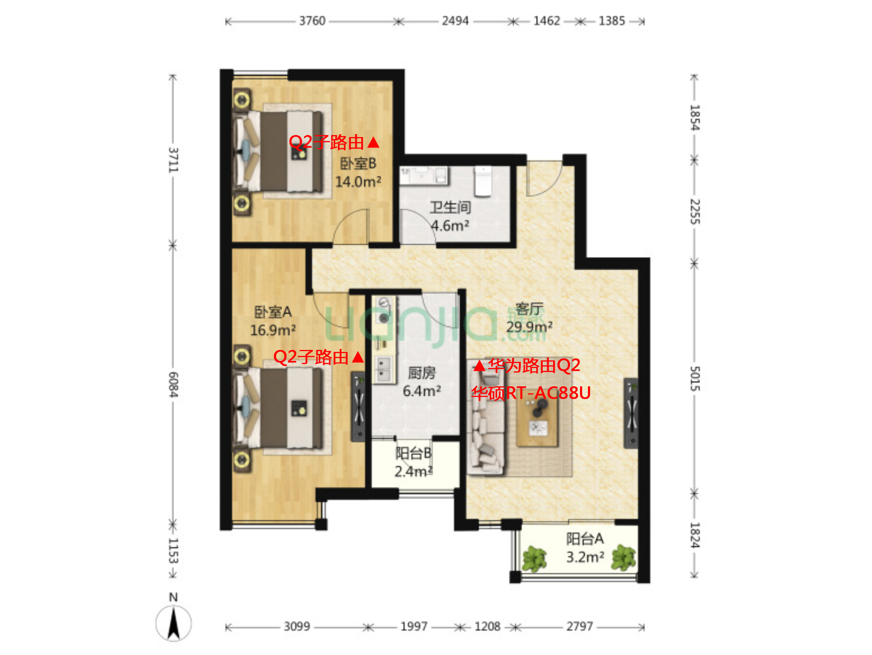 华为q2s千兆路由器,千兆路由器选ac还是ax