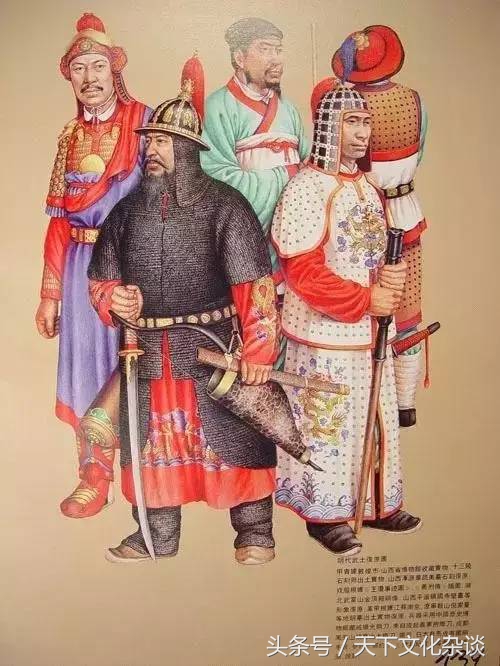 古代军服演变过程,中国古代历代军服演变