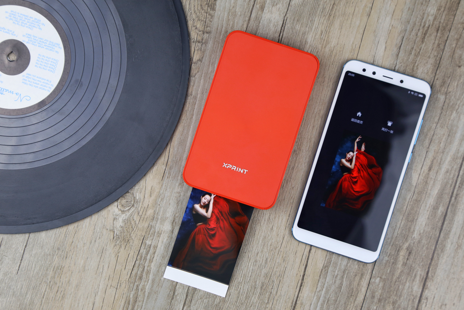 小米打印机1s与口袋打印机,极印口袋照片打印机