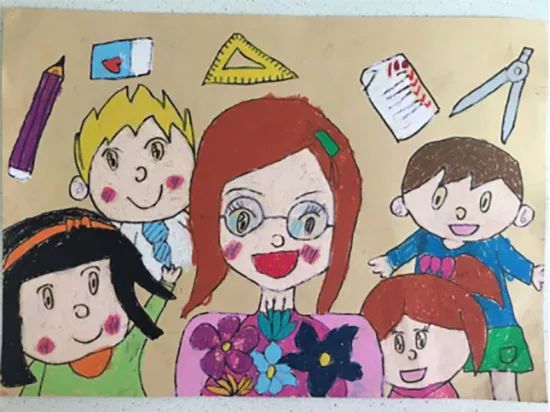 孩子绘画好老师该怎么表扬,小学生如何画简单又好看的老师