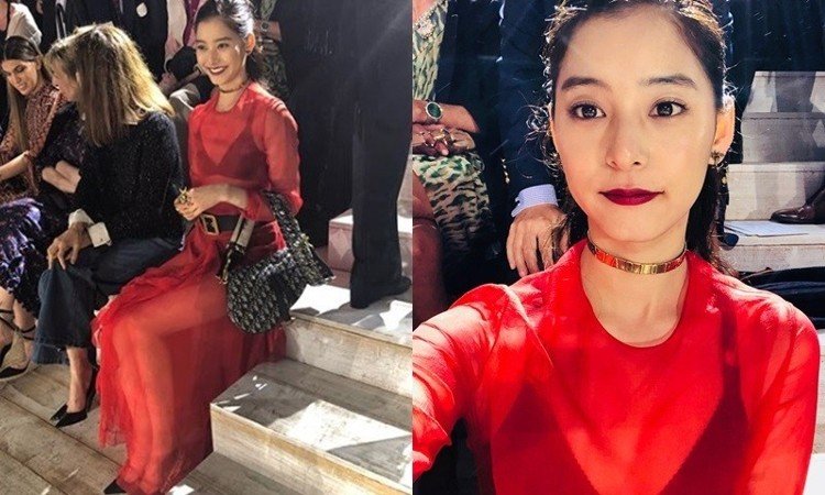 新木优子时尚秀,新木优子在东京时装周