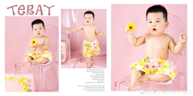 李小萌晒儿子萌照,李小萌公开晒儿子视频太像王雷了