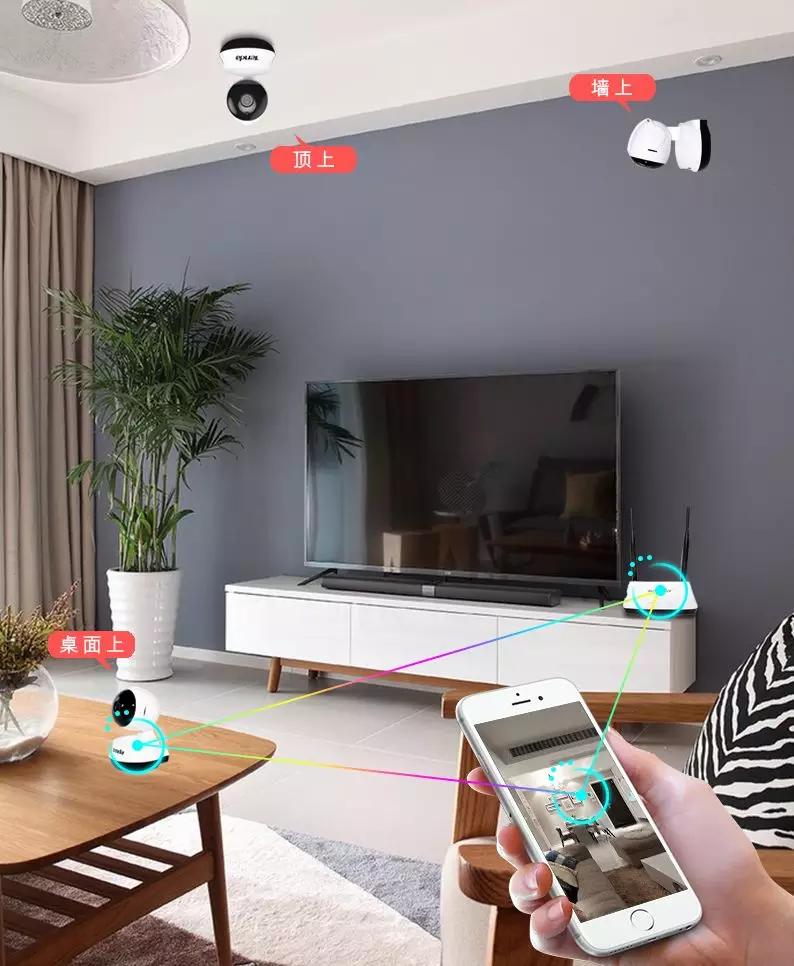 腾达摄像头无网无电,腾达c50s高清云台网络摄像机