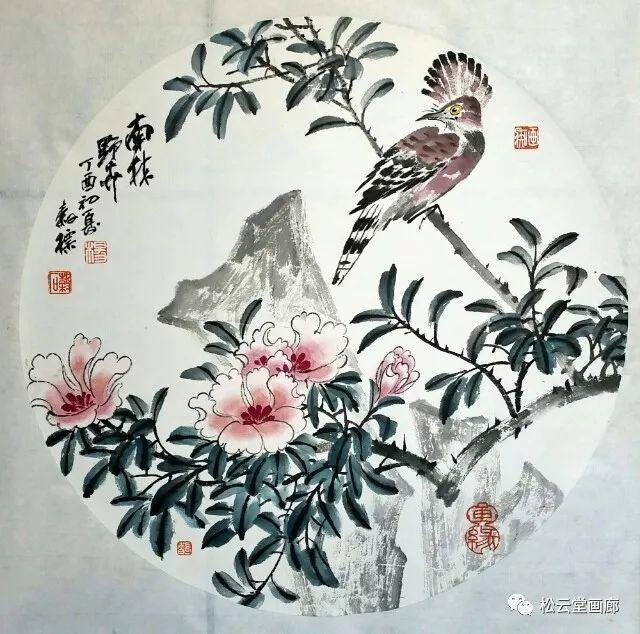 中国画中的山水花鸟画,国画花鸟画山水画欣赏