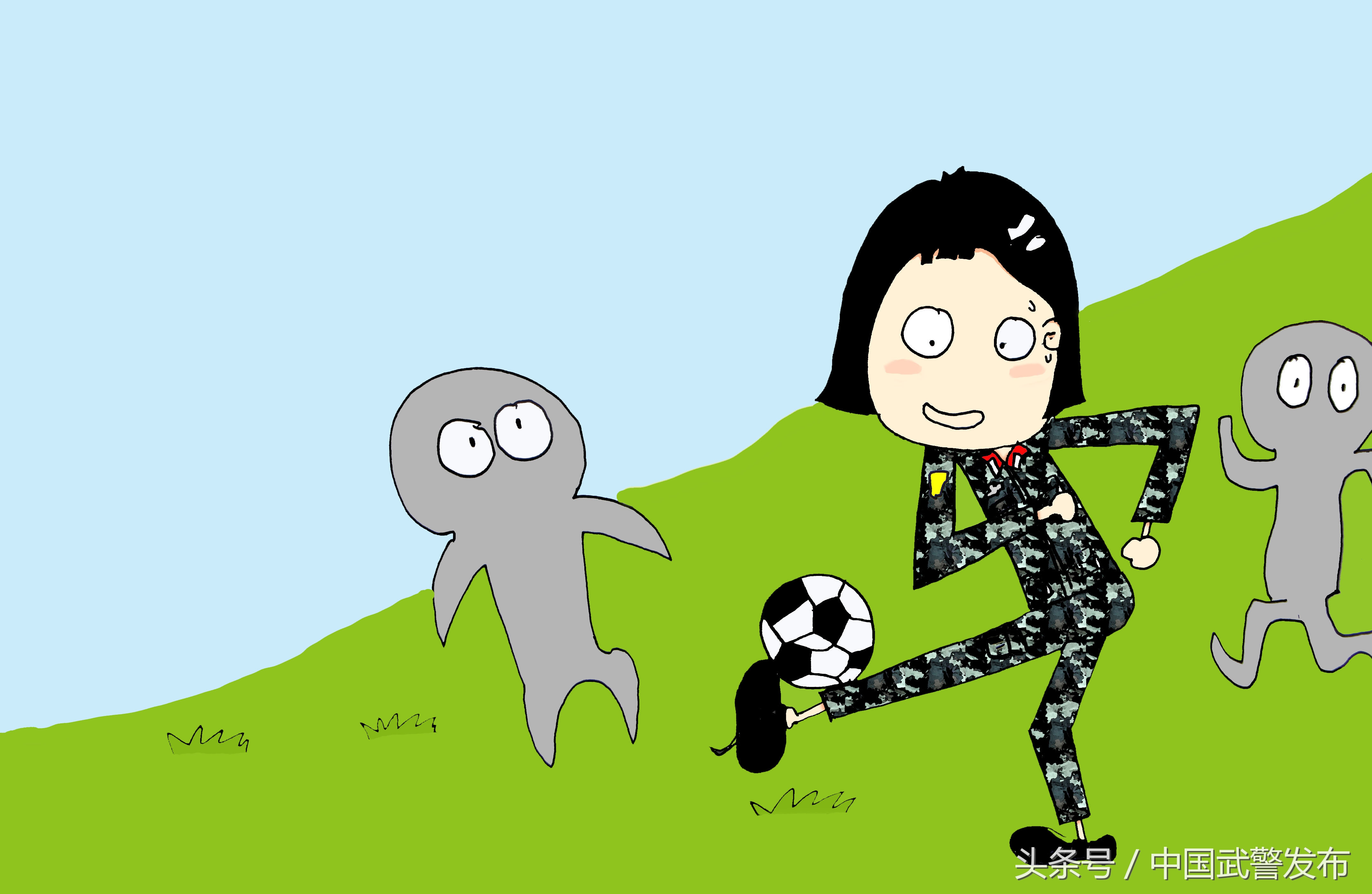 军漫｜“兵丫”带你看看军营里的小欢乐