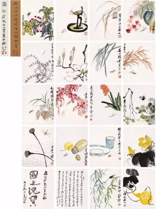 齐白石绝妙山水画,齐白石有哪些好看的作品