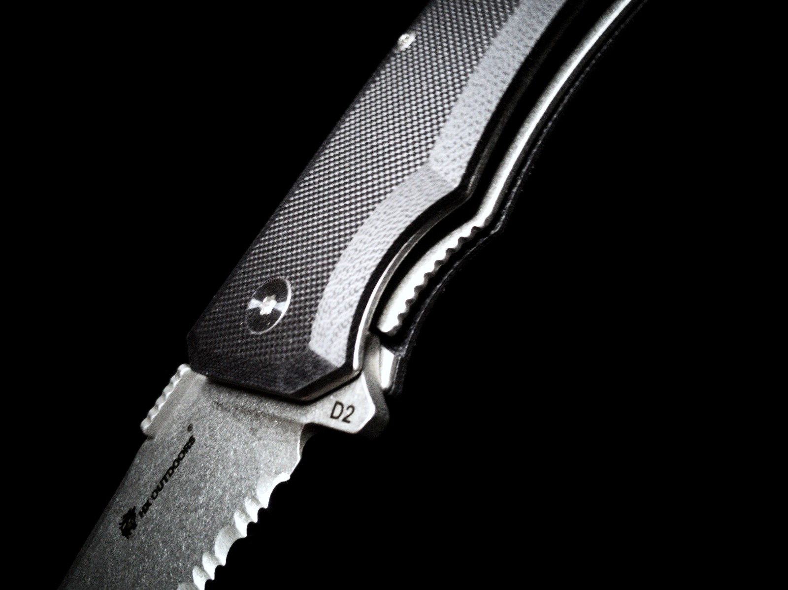 汉道洛克折叠刀钛合金版,汉道洛克刀镂空手柄好吗