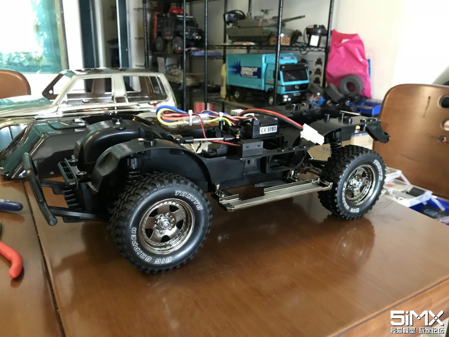 cc01帕杰罗开箱,田宫cc01帕杰罗特别版攀爬车测评