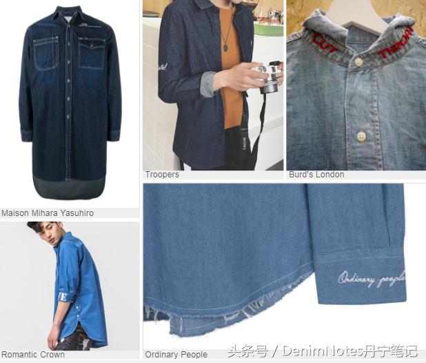 男士必备衬衫单品,男士牛仔衬衫经典搭配