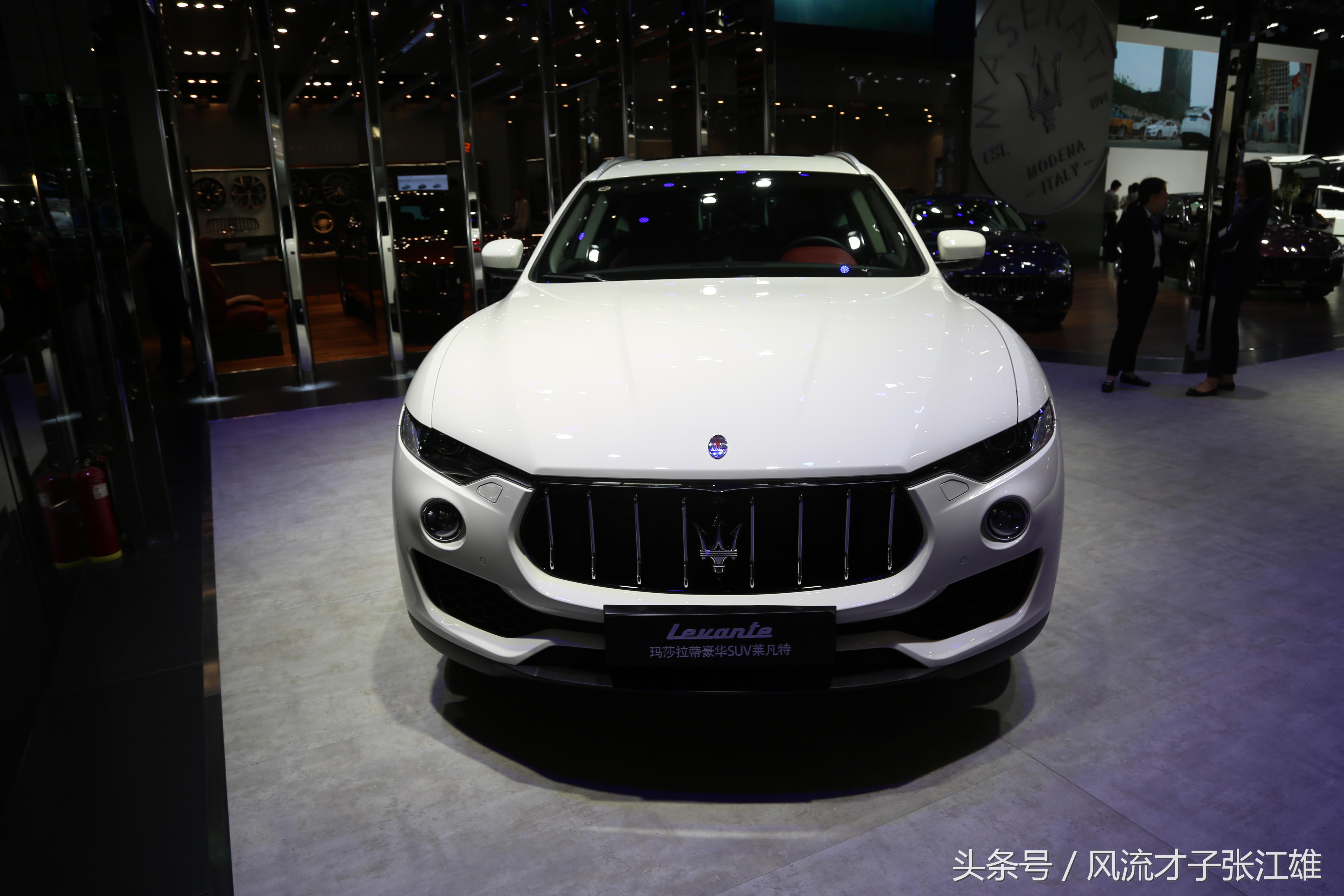 玛莎拉蒂levante2016街拍,2018北京车展玛莎拉蒂