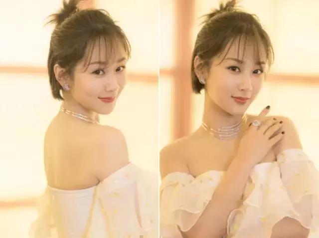 佟丽娅古装发型怎么扎,佟丽娅扎短辫的发型