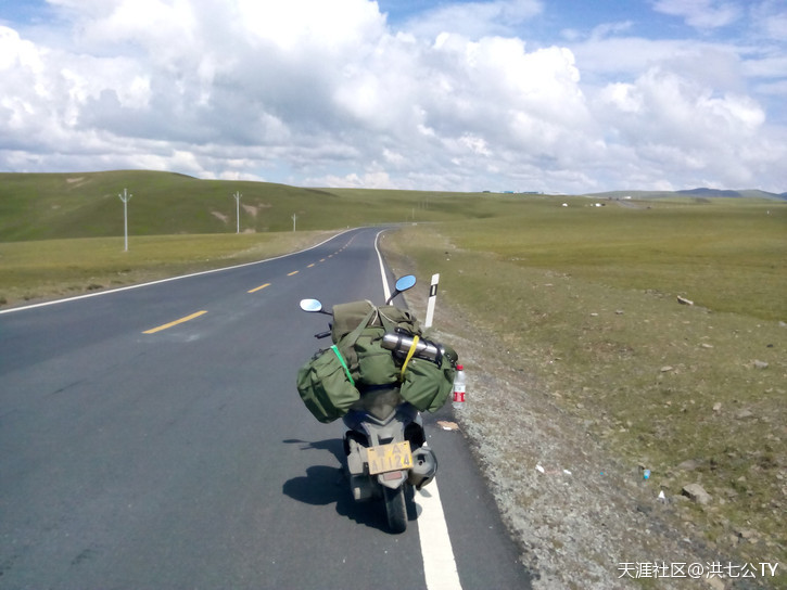 一个人、一只狗、一辆小踏板，风雨30天去*藏西**的故事（四）