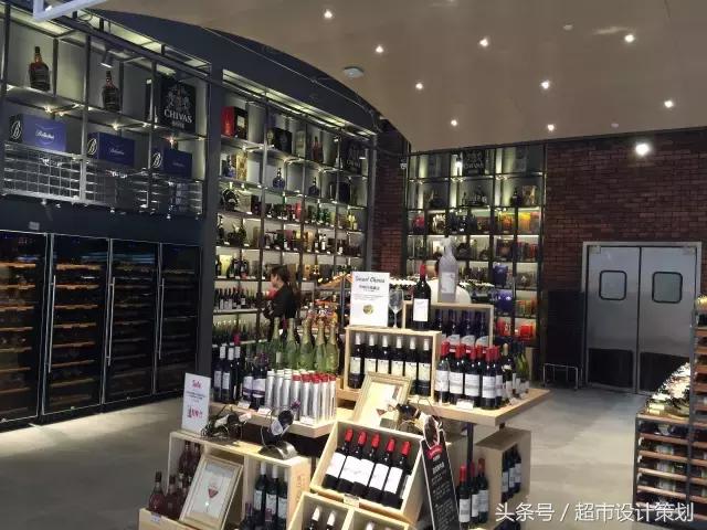 零售区设计效果图,让人惊艳的超市设计