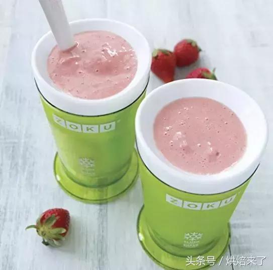 各种口味奶昔,7种口味的奶昔