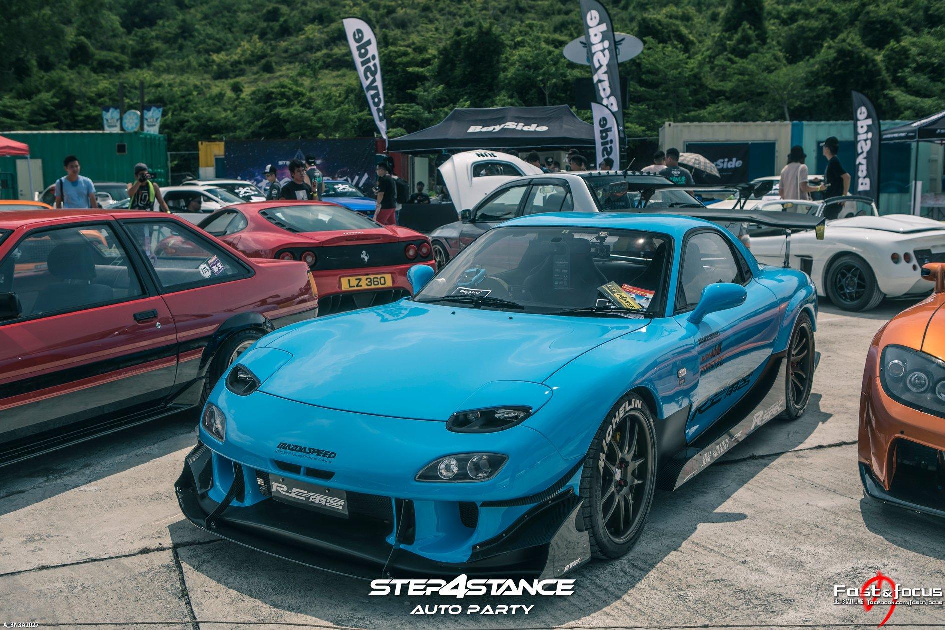 昨天300多部改装车大聚会，怪不得人们都说香港是玩车天堂！