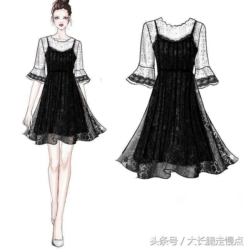 雪纺裙今夏最流行,半身裙夏季高级感穿搭