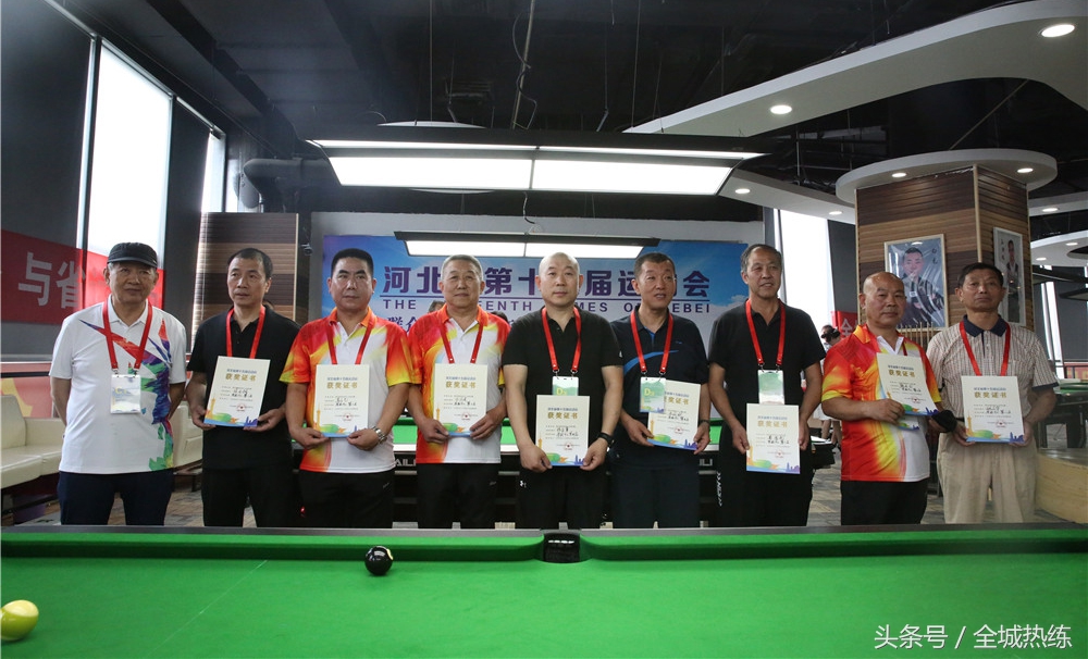 老年人比赛冠军,台球锦标赛冠军