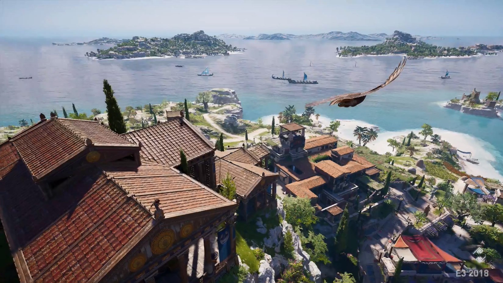 E32018：《刺客信条：奥德赛》新演示斯巴达国王上演信仰之跃