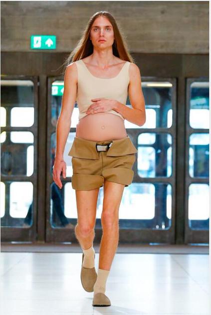 让男模怀孕!成人纸尿裤成时尚……伦敦男装周真是又污又嗨