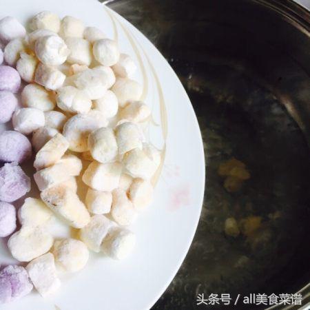 夏日甜品好看晶莹剔透,夏日甜品西米露红薯