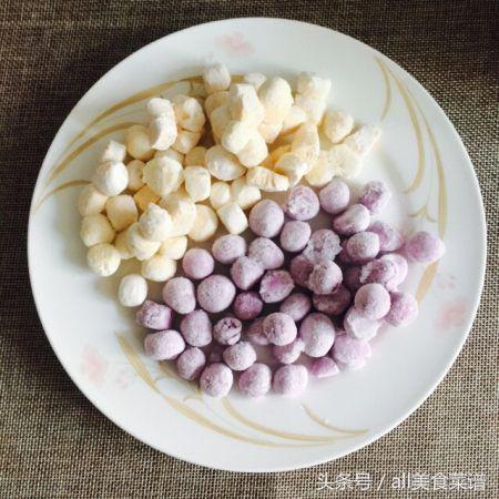 夏日甜品好看晶莹剔透,夏日甜品西米露红薯