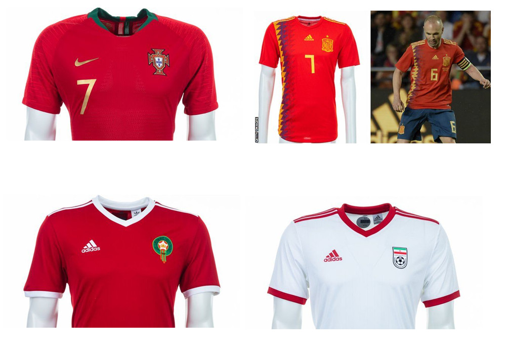 看世界杯分不清哪支球队？你可能需要这几张图！