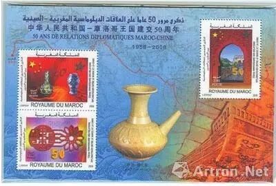 世界邮票上的中国文化图文,丝路文化邮票