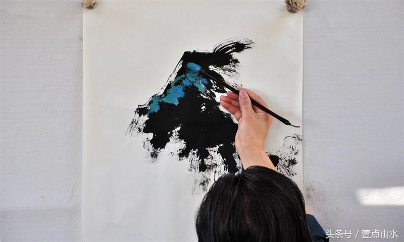 曾刚老师彩墨山水画,曾刚老师写意山水画技法视频