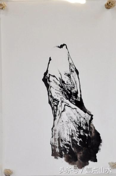 曾刚老师彩墨山水画,曾刚老师写意山水画技法视频