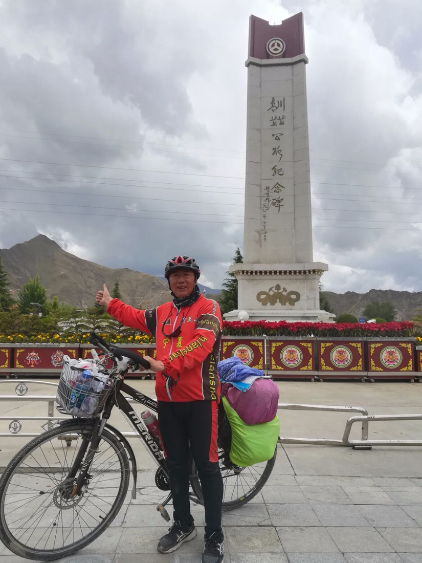 骑行西藏再见拉萨,骑行西藏游览拉萨八廓街