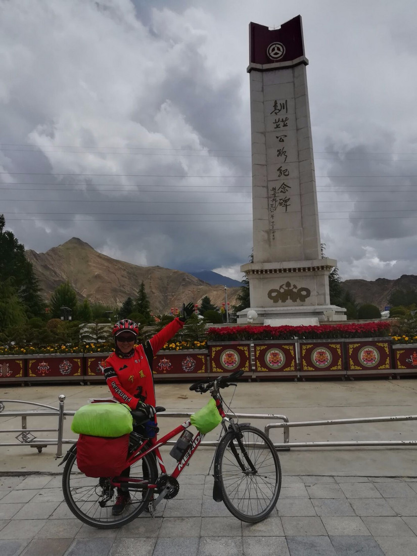 骑行西藏再见拉萨,骑行西藏游览拉萨八廓街